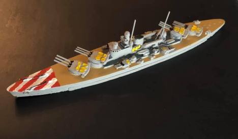 PTD OTO Italian Battlecruiser 1929