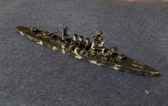 PTD SL66 US 1910 Battle cruiser USS Alliance
