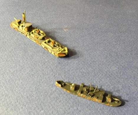 PTD Armed Barge and Armored Coastal Monitor